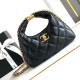 Replica Perfette Borsa hobo con catena nera AS4966 imitazioni