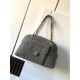 Borsa da bowling maxi in denim AS4812 Replica Replica Perfette Borsa da bowling maxi in denim AS4812 imitazioni