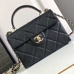 Borsa a tracolla in pelle di vitello granata nera AS47111