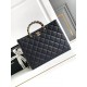 Replica Perfette Borsa in pelle di vitello martellata nera AS4846 imitazioni