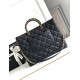 Replica Perfette Borsa in pelle di vitello martellata nera AS4846 imitazioni