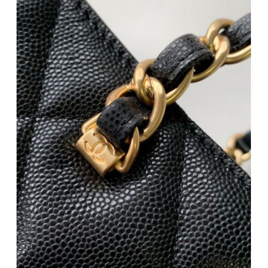 Replica Perfette Borsa in pelle di vitello martellata nera AS4846 imitazioni