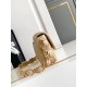 Replica Perfette Borsa con patta in pelle di agnello AS2409 Beige imitazioni