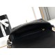 Replica Perfette  Perfetta con patta in pelle di agnello AS2409 Nera imitazioni