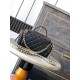 Replica Perfette Beauty Case in pelle di agnello AS5222 Nero imitazioni