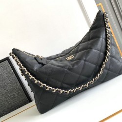 Borsa grande Hobo Nero AS4246 Replica Replica Perfette Borsa grande Hobo Nero AS4246 imitazioni
