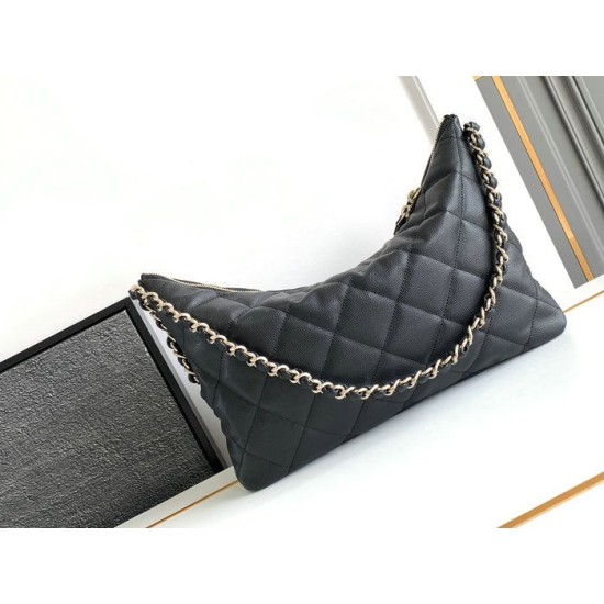 Borsa grande Hobo Nero AS4246 Replica Replica Perfette Borsa grande Hobo Nero AS4246 imitazioni