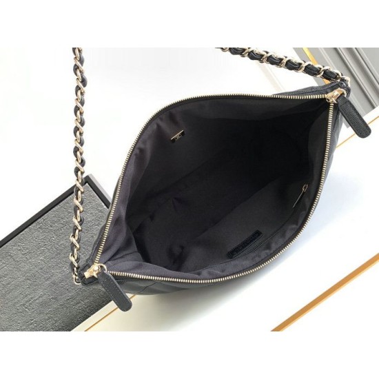 Borsa grande Hobo Nero AS4246 Replica Replica Perfette Borsa grande Hobo Nero AS4246 imitazioni