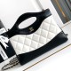 Replica Perfette Mini 31 Clutch Con Catena Bianco AS3656 imitazioni
