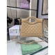 Borsa Shiny Lambskin 31 Mini Shopping AS4133 beige Replica Replica Perfette Borsa Shiny Lambskin 31 Mini Shopping AS4133 beige imitazioni