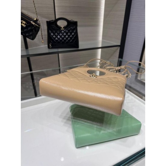 Borsa Shiny Lambskin 31 Mini Shopping AS4133 beige Replica Replica Perfette Borsa Shiny Lambskin 31 Mini Shopping AS4133 beige imitazioni
