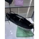 Borsa Shiny Lambskin 31 Mini Shopping AS4133 nera Replica Replica Perfette Borsa Shiny Lambskin 31 Mini Shopping AS4133 nera imitazioni