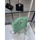 Dettagli perfetti Shiny Lambskin 31 Mini Shopping Bag AS4133 Verde Replica Replica Perfette Dettagli perfetti Shiny Lambskin 31 Mini Shopping Bag AS4133 Verde imitazioni