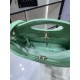Dettagli perfetti Shiny Lambskin 31 Mini Shopping Bag AS4133 Verde Replica Replica Perfette Dettagli perfetti Shiny Lambskin 31 Mini Shopping Bag AS4133 Verde imitazioni