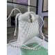 Borsa Shiny Lambskin 31 Mini Shopping Bag AS4133 Bianco Replica Replica Perfette Borsa Shiny Lambskin 31 Mini Shopping Bag AS4133 Bianco imitazioni