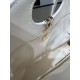 Borsa Shiny Lambskin 31 Mini Shopping Bag AS4133 Bianco Replica Replica Perfette Borsa Shiny Lambskin 31 Mini Shopping Bag AS4133 Bianco imitazioni