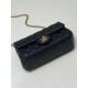 Borsa piccola con patta nera AS4041 Replica Replica Perfette Borsa piccola con patta nera AS4041 imitazioni