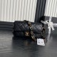 Borsa Replica piccola con patta in pelle di agnello AS5167 Nera qualità specchio Replica Perfette Borsa 1:1 piccola con patta in pelle di agnello AS5167 Nera imitazioni