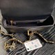 Borsa Replica piccola con patta in pelle di agnello AS5167 Nera qualità specchio Replica Perfette Borsa 1:1 piccola con patta in pelle di agnello AS5167 Nera imitazioni