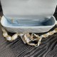 Replica Perfette Borsa piccola con patta in pelle di agnello AS5167 Azzurro imitazioni