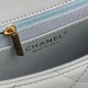 Replica Perfette Borsa piccola con patta in pelle di agnello AS5167 Azzurro imitazioni