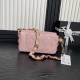 replica piccola con patta in pelle di agnello AS5167 Rosa qualità specchio Replica Perfette piccola con patta in pelle di agnello AS5167 Rosa imitazioni
