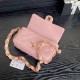 replica piccola con patta in pelle di agnello AS5167 Rosa qualità specchio Replica Perfette piccola con patta in pelle di agnello AS5167 Rosa imitazioni