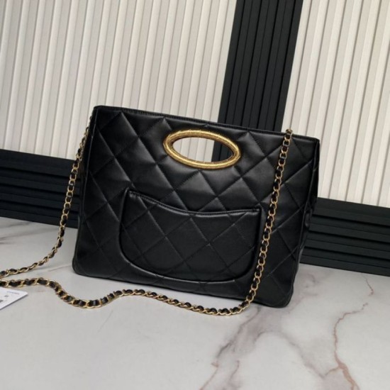 Dettagli perfetti 24B Clutch con catena Vanity AS5038/AS5036 Nero Replica Replica Perfette Dettagli perfetti 24B Clutch con catena Vanity AS5038/AS5036 Nero imitazioni