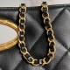 Dettagli perfetti 24B Clutch con catena Vanity AS5038/AS5036 Nero Replica Replica Perfette Dettagli perfetti 24B Clutch con catena Vanity AS5038/AS5036 Nero imitazioni