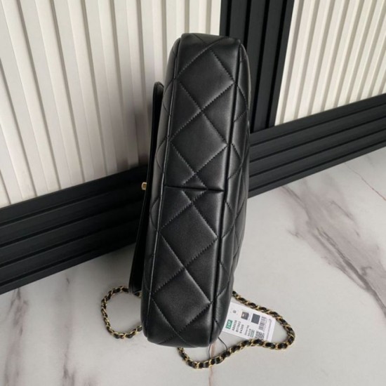 Dettagli perfetti 24B Clutch con catena Vanity AS5038/AS5036 Nero Replica Replica Perfette Dettagli perfetti 24B Clutch con catena Vanity AS5038/AS5036 Nero imitazioni