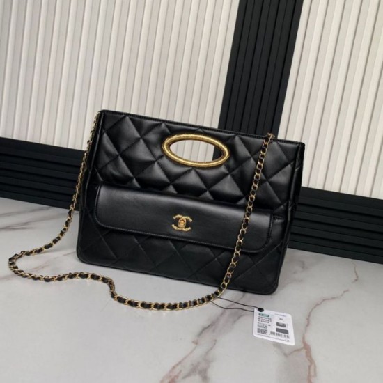 Dettagli perfetti 24B Clutch con catena Vanity AS5038/AS5036 Nero Replica Replica Perfette Dettagli perfetti 24B Clutch con catena Vanity AS5038/AS5036 Nero imitazioni