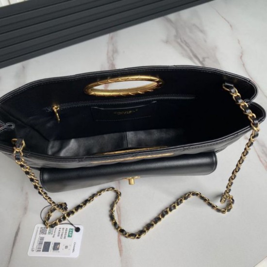 Dettagli perfetti 24B Clutch con catena Vanity AS5038/AS5036 Nero Replica Replica Perfette Dettagli perfetti 24B Clutch con catena Vanity AS5038/AS5036 Nero imitazioni