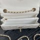 Borsa Woc 24B Trendy CC con patta AP4184 Bianca Replica Replica Perfette Borsa Woc 24B Trendy CC con patta AP4184 Bianca imitazioni