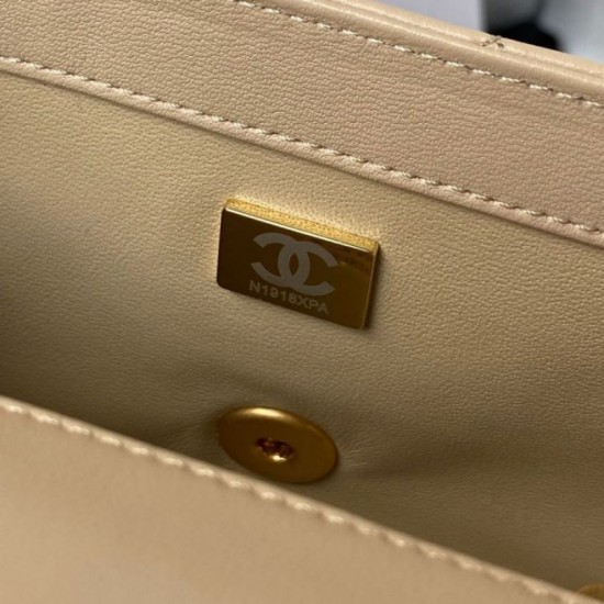 Replica Perfette Borsa AS1787 Mini con patta albicocca imitazioni