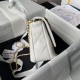Borsa 24A con catena di lettere di perle AS5011 Bianca Replica Replica Perfette Borsa 24A con catena di lettere di perle AS5011 Bianca imitazioni