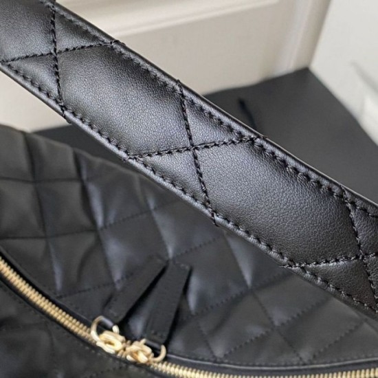 Maxi Hobo Borsa AS4339 Nero Replica Replica Perfette Maxi Hobo Borsa AS4339 Nero imitazioni