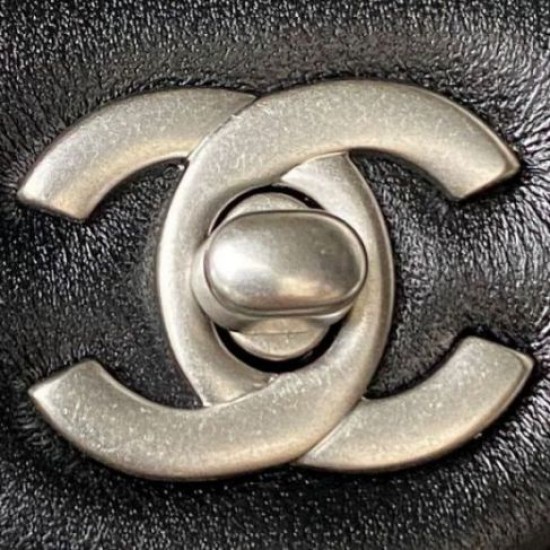 AS1787 Mini Flap Borse Firmate Replica Nero qualità specchio Replica Perfette AS1787 Mini Flap Borse Firmate Nero imitazioni