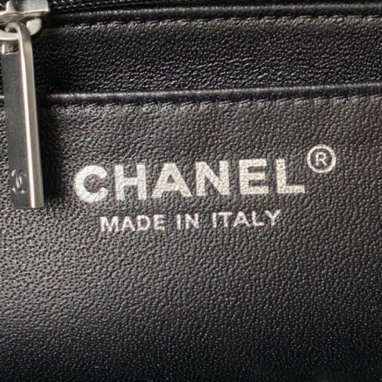 AS1787 Mini Flap Borse Firmate Replica Nero qualità specchio Replica Perfette AS1787 Mini Flap Borse Firmate Nero imitazioni