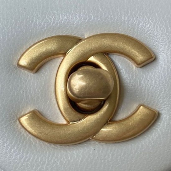 Replica Perfette AS1787 Mini Flap Borsa Bianco imitazioni