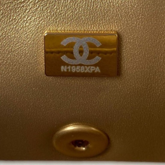 Replica Perfette AS1787 Mini Flap Borsa Bianco imitazioni