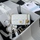 Replica Perfette AS1787 Mini Flap Borsa Bianco imitazioni