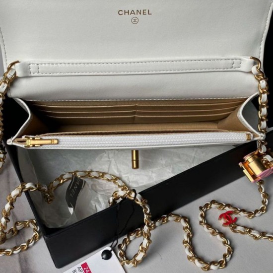 Wallet On Chain AP3938 Bianco Replica Replica Perfette Wallet On Chain AP3938 Bianco imitazioni
