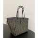 Borsa Fendi Origami Grande 8BH415 Caffè Scuro Replica Replica Perfette Borsa Fendi Origami Grande 8BH415 Caffè Scuro imitazioni