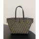 Borsa Fendi Origami Grande 8BH415 Caffè Scuro Replica Replica Perfette Borsa Fendi Origami Grande 8BH415 Caffè Scuro imitazioni