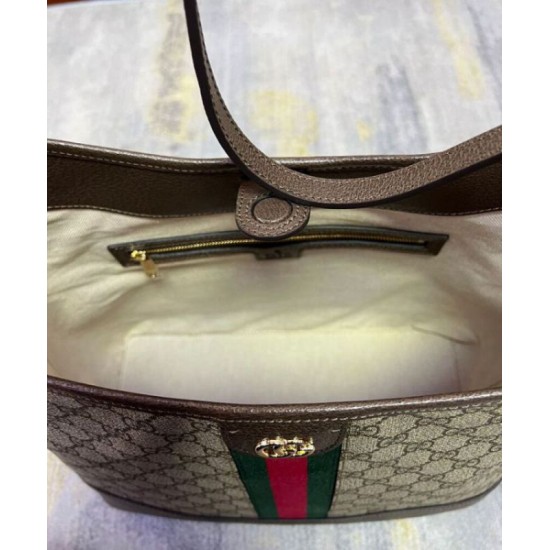 Borse Imitazioni a tracolla media Gucci Ophidia GG 781392 Caffè scuro Replica Replica Perfette Borse Imitazioni a tracolla media Gucci Ophidia GG 781392 Caffè scuro imitazioni