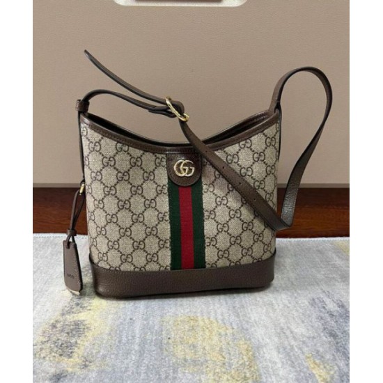 Borse Replica Alta Qualità a tracolla piccola Gucci Ophidia GG 781402 Caffè scuro qualità specchio Replica Perfette Borse Alta Qualità a tracolla piccola Gucci Ophidia GG 781402 Caffè scuro imitazioni