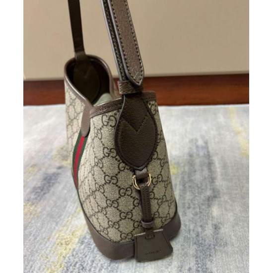 Borse Replica Alta Qualità a tracolla piccola Gucci Ophidia GG 781402 Caffè scuro qualità specchio Replica Perfette Borse Alta Qualità a tracolla piccola Gucci Ophidia GG 781402 Caffè scuro imitazioni