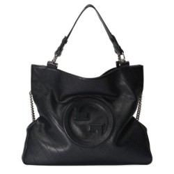 Borsa tote media Gucci Blondie 751516 Nera