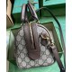 Borse Replica Gucci Ophidia Gg piccola con manico superiore 772061 Caffè scuro qualità specchio Replica Perfette Borse Gucci Ophidia Gg piccola con manico superiore 772061 Caffè scuro imitazioni