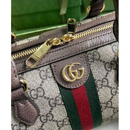 Borse Replica Gucci Ophidia Gg piccola con manico superiore 772061 Caffè scuro qualità specchio Replica Perfette Borse Gucci Ophidia Gg piccola con manico superiore 772061 Caffè scuro imitazioni